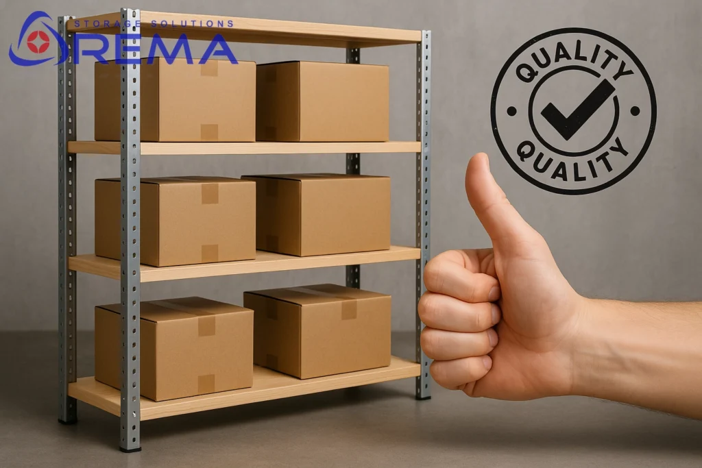 Co ma wpływ na jakość regałów