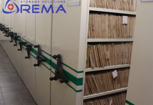 regały archiwalne Poznań jezdne