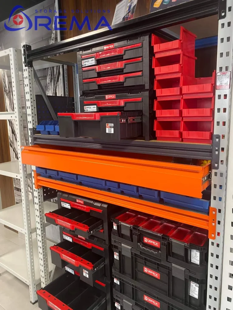 regał longspan LPX z szufladą