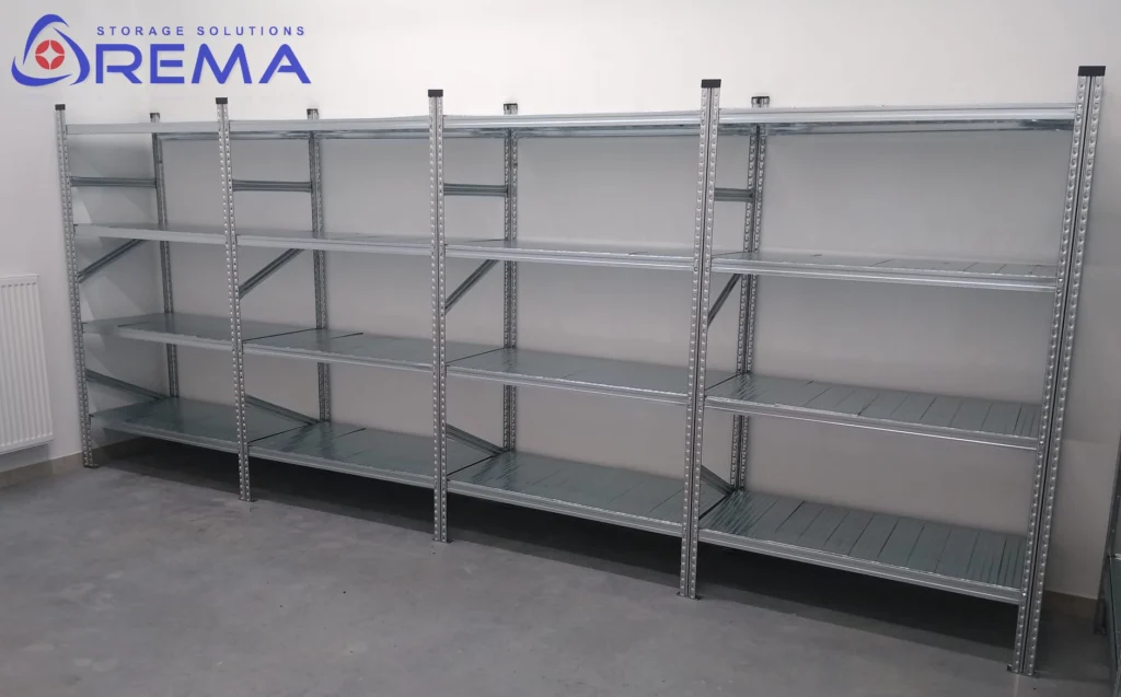 regały zaczepowe ciąg