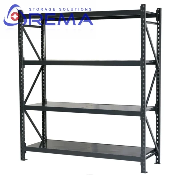 Regały stalowe magazynowe do dużych obciążeń longspan LPX