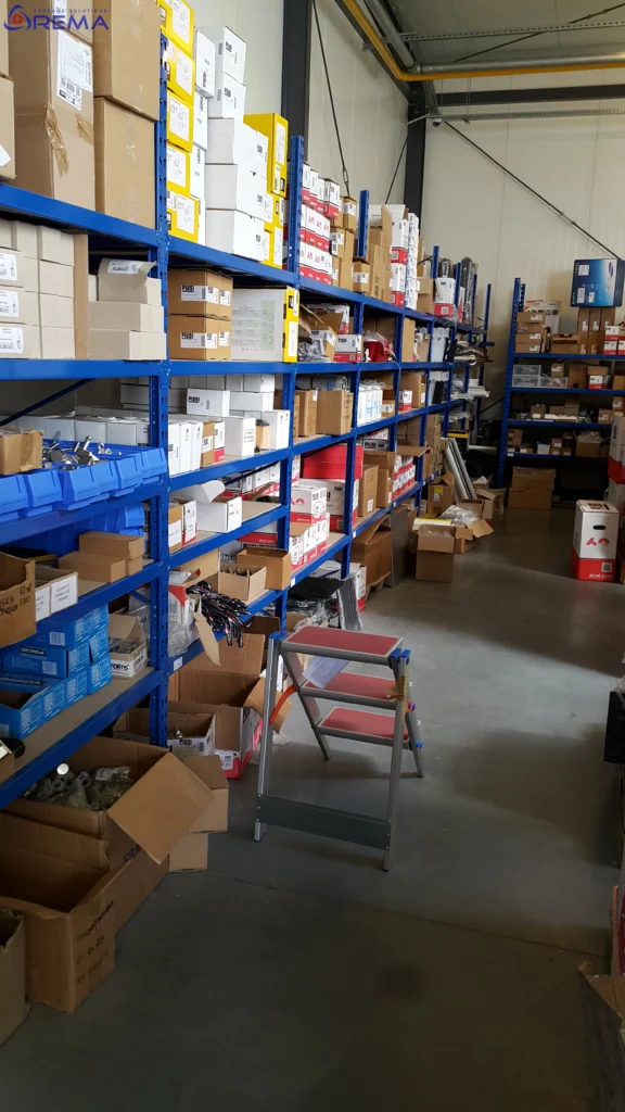 regały magazynowe GAMA