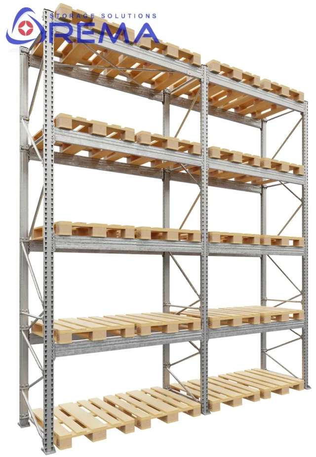 regał paletowy ocynkowany