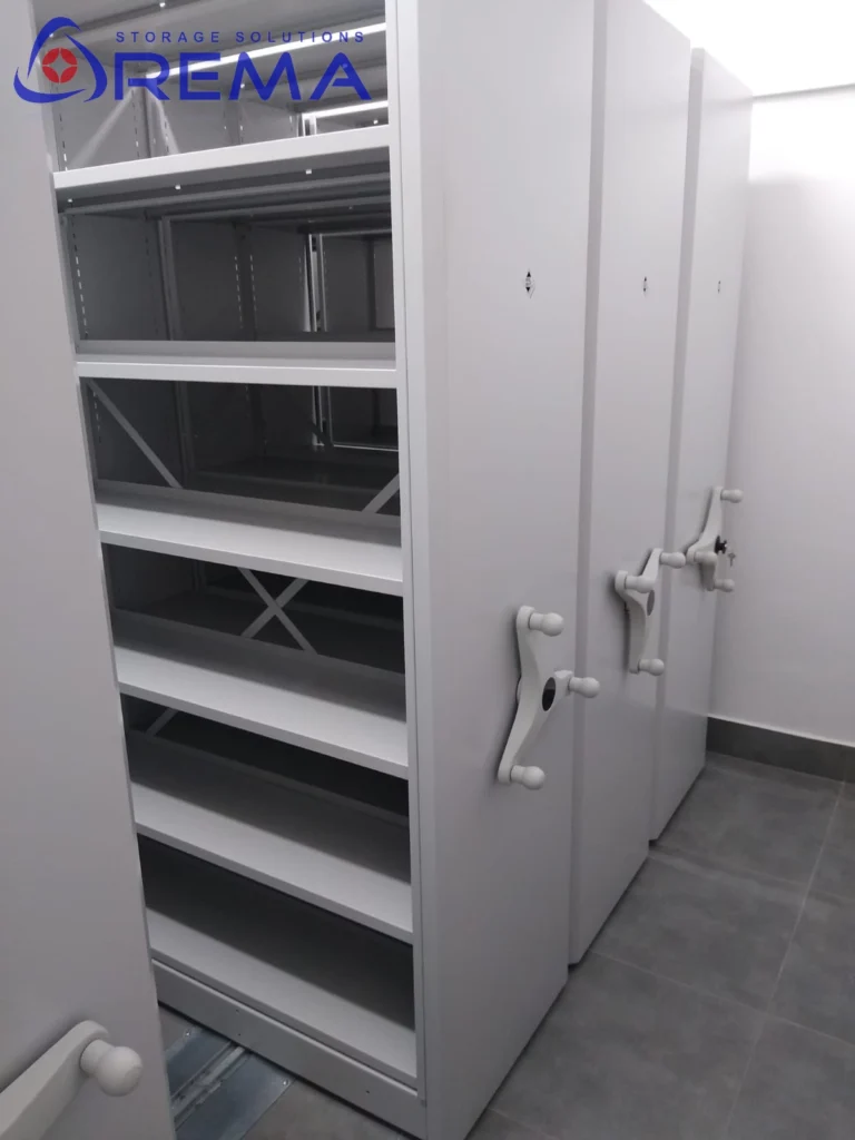 regały przesuwne archiwalne