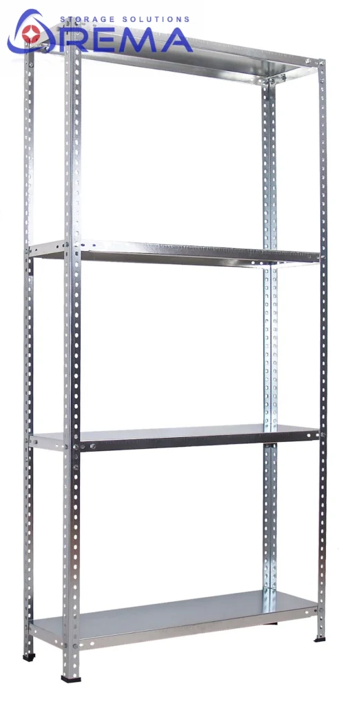 regały skręcane ocynkowane