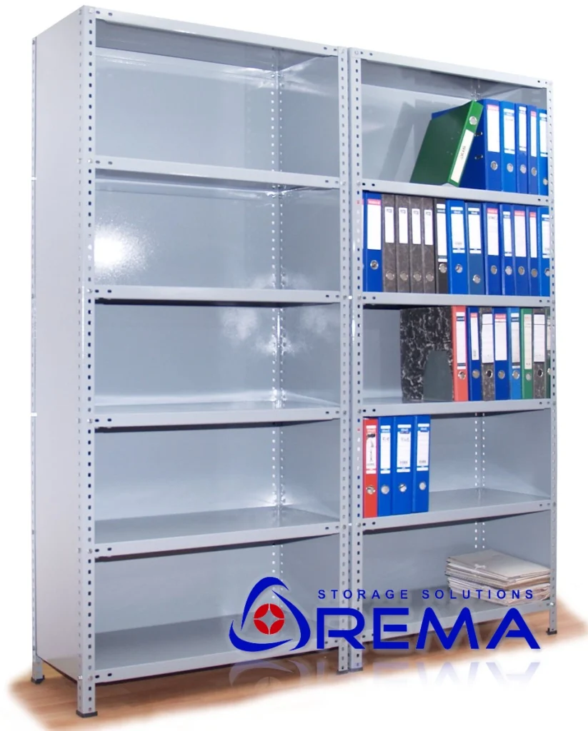 regały archiwalne pełne skręcane