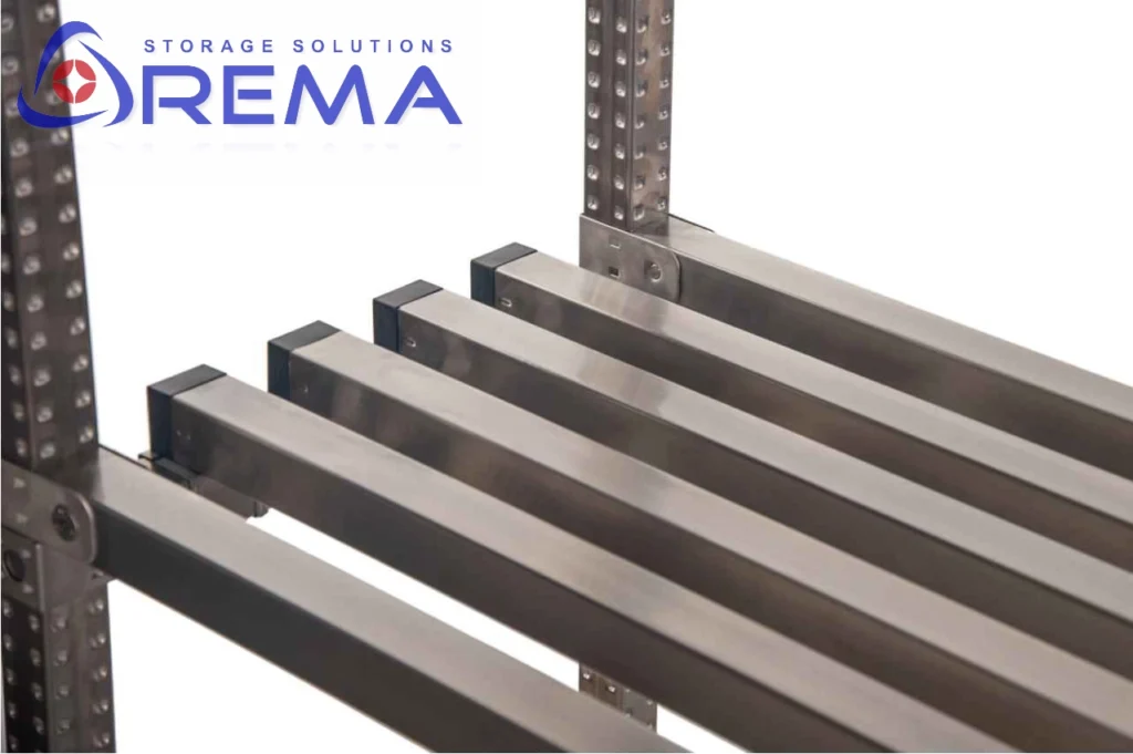 regał nierdzewny gretingowy półka