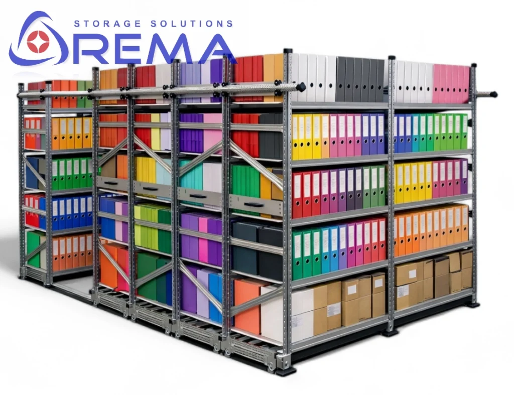 regały jezdne lekkie