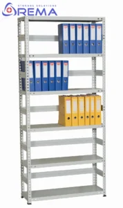 regał archiwalny na CITO, metalowe półki