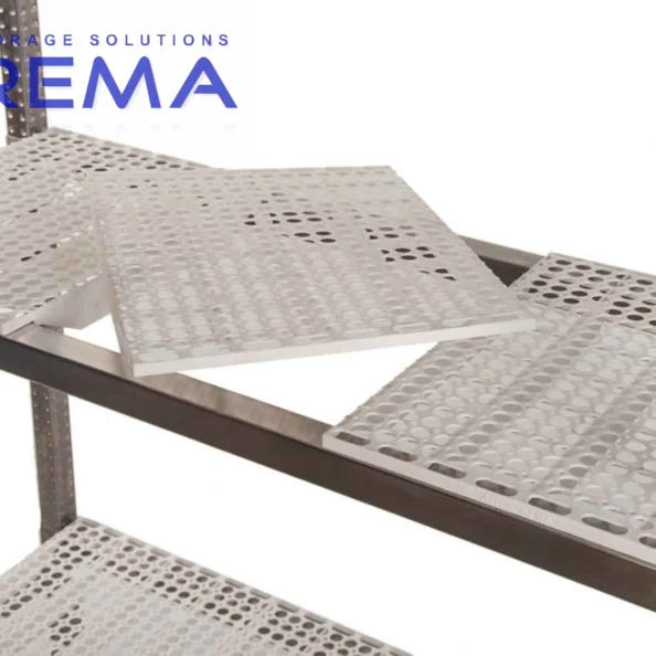 panele regału nierdzewnego PCV