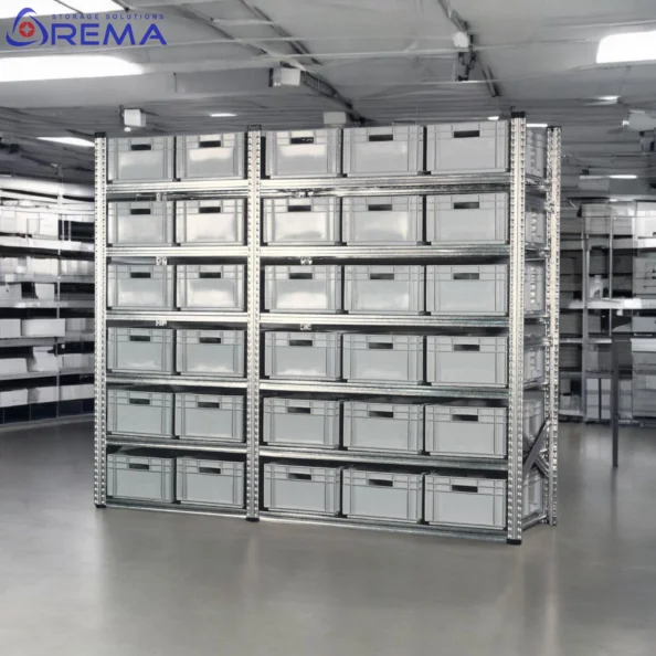 regał na skrzynki EURO