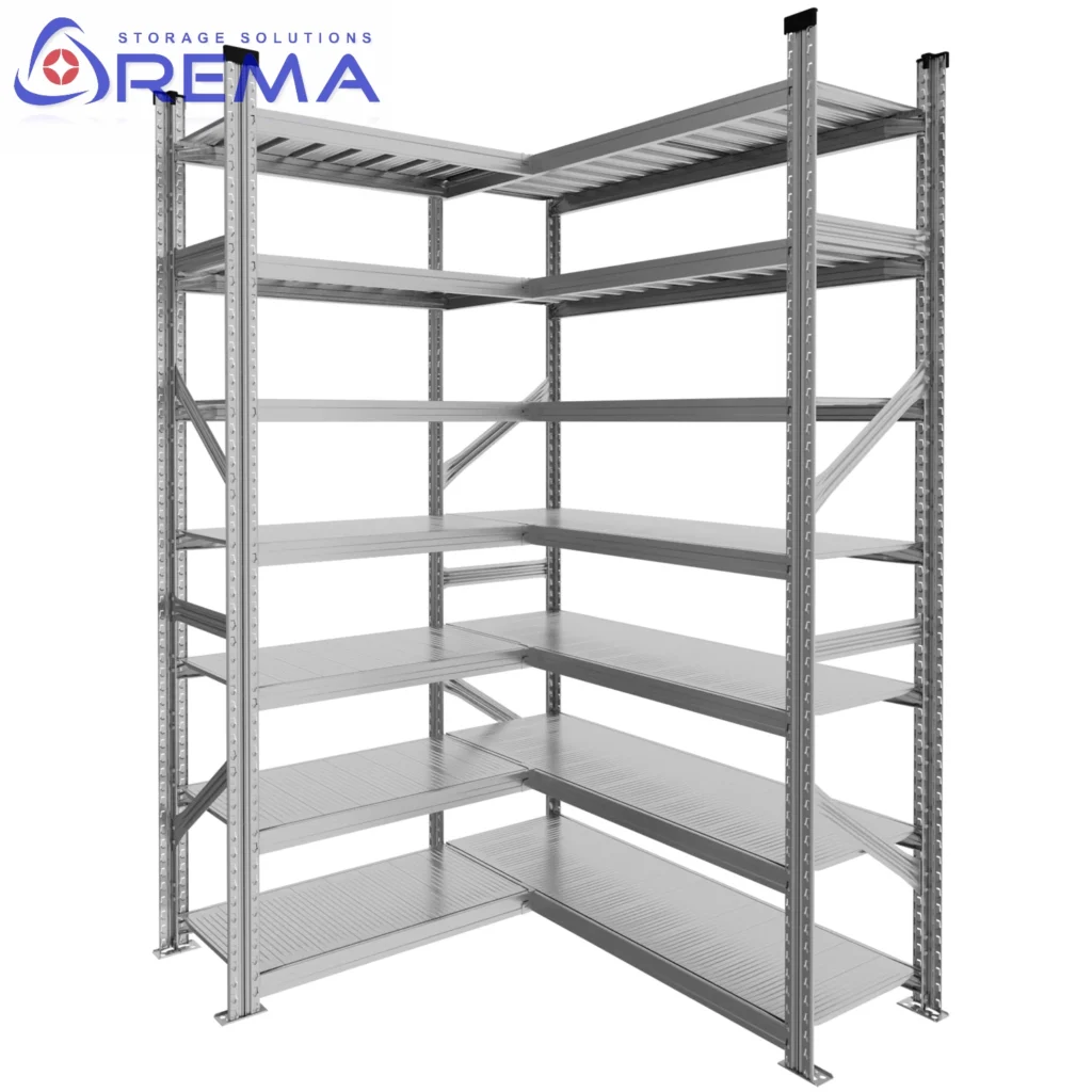 regały uniwersalne SU123 narożnikowe