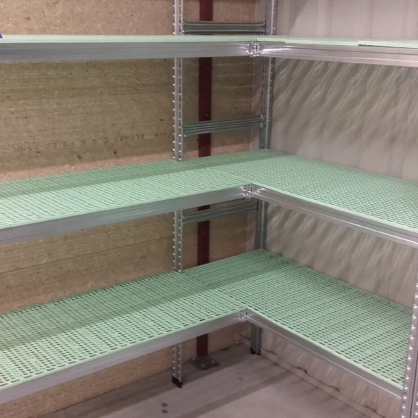 regał narożny do chłodni FROST PCV