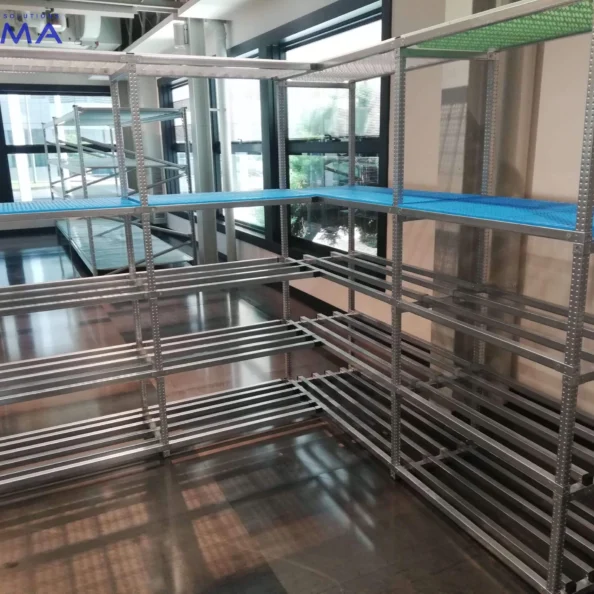 regał nierdzewny gretingowy