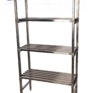 regał nierdzewny gretingowy frot