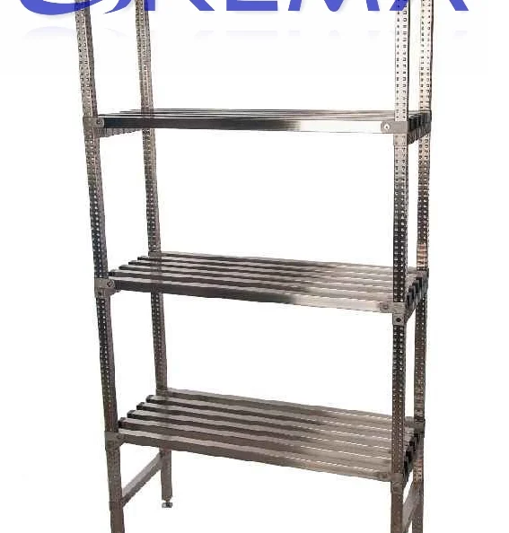 regał nierdzewny gretingowy