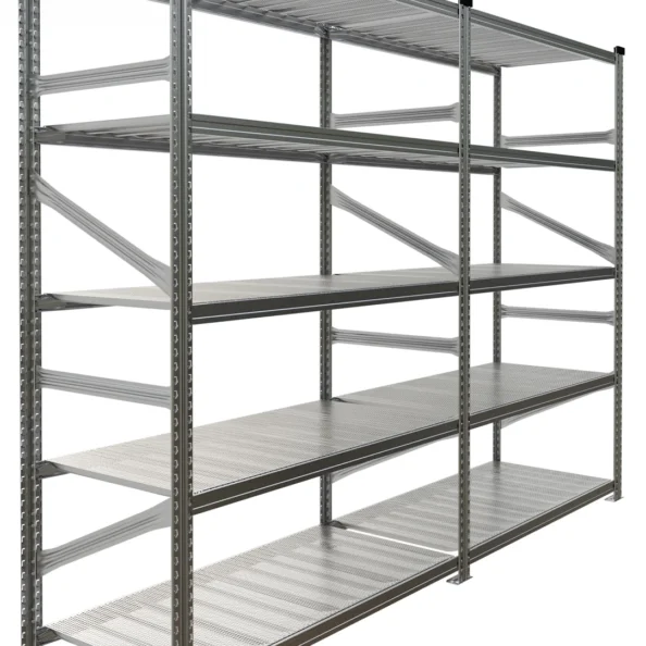 regał perforowany półkowy