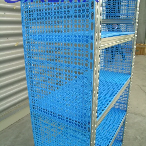 regały na balkon z bokami