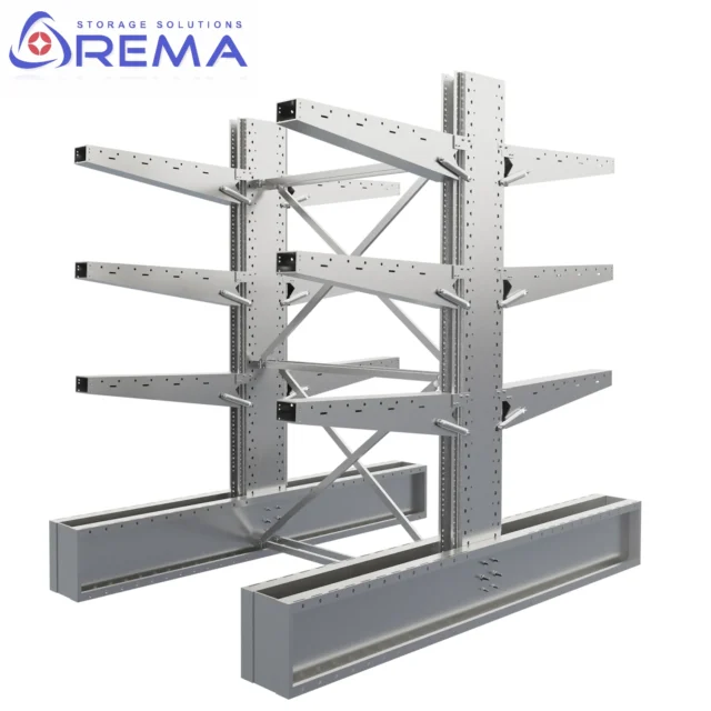 regał wspornikowy dwustronny ocynkowany