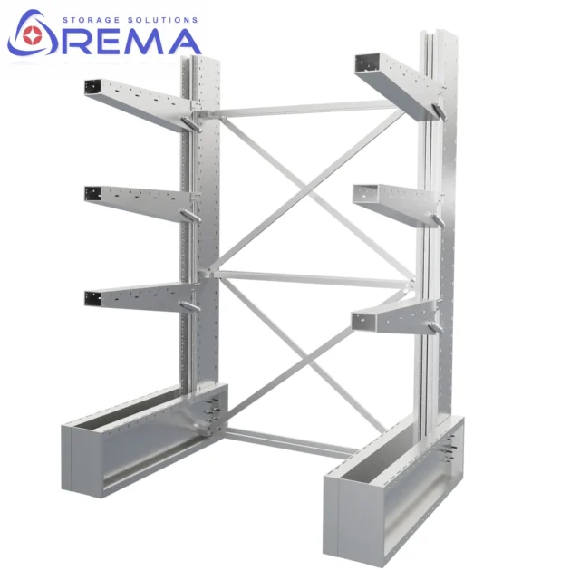 regał wspornikowy ocynkowany jednostronny