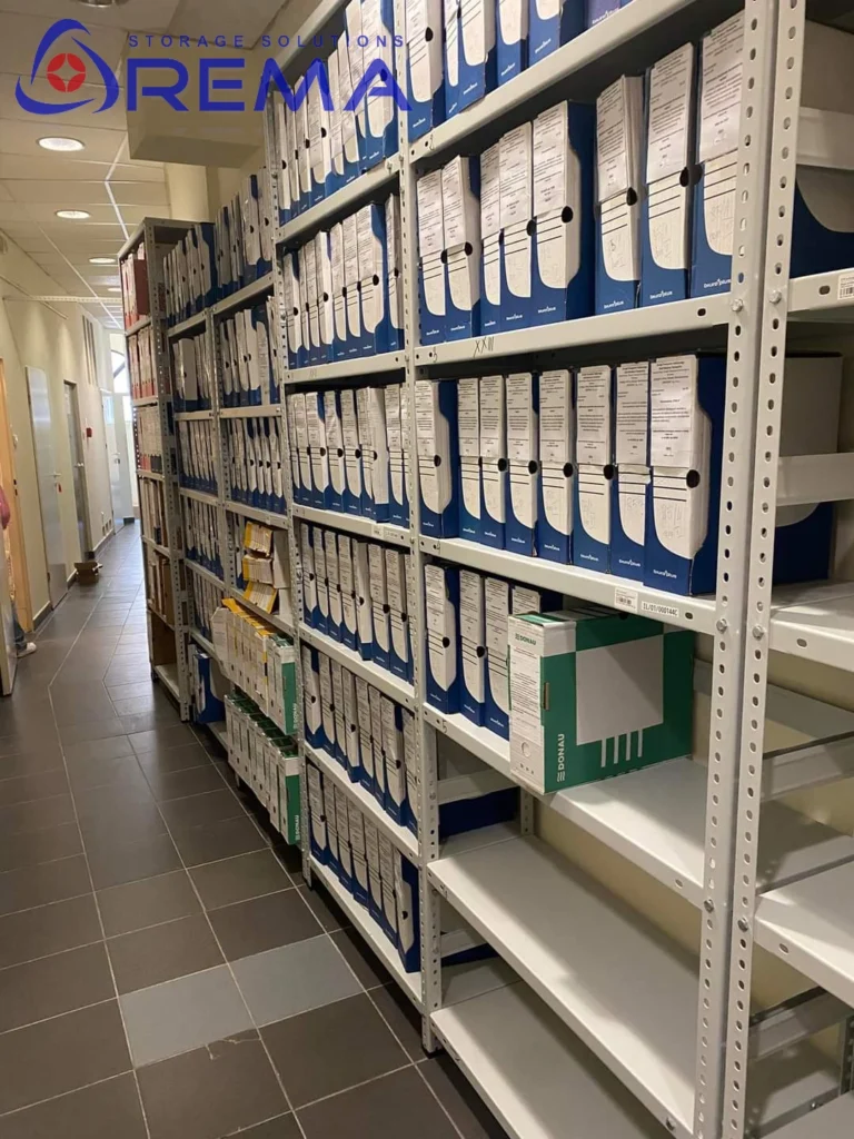 regały archiwalne Poznań z segregatorami