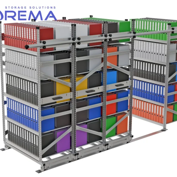 regały jezdne lekkie