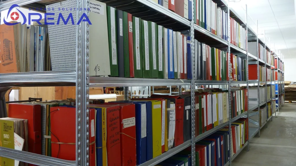 regał archiwalny ocynkowany ciąg