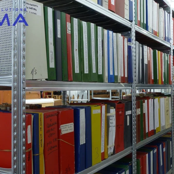 regał archiwalny ocynkowany ciąg