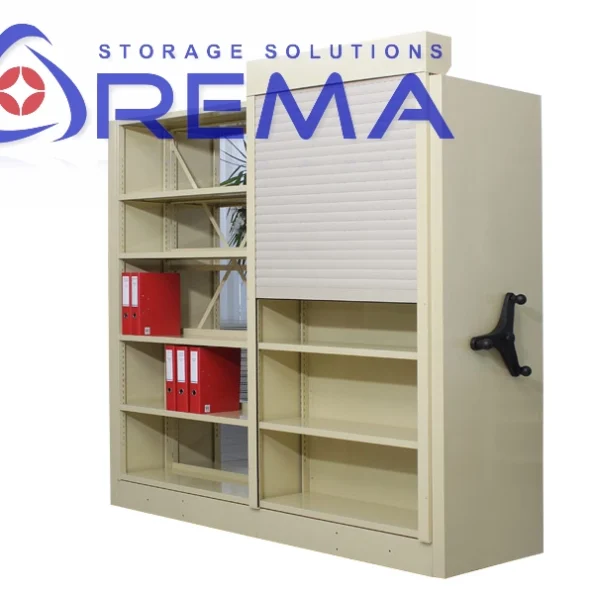 regały przesuwne archiwalne wariant