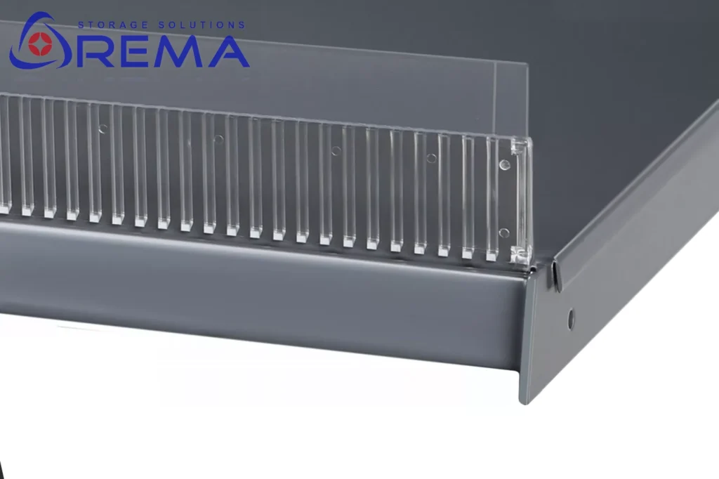 akcesoria do regałów sklepowych z pcv