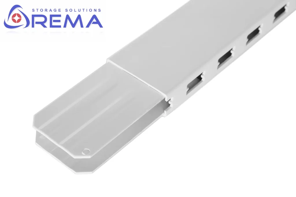 akcesoria do regałów sklepowych słupek 