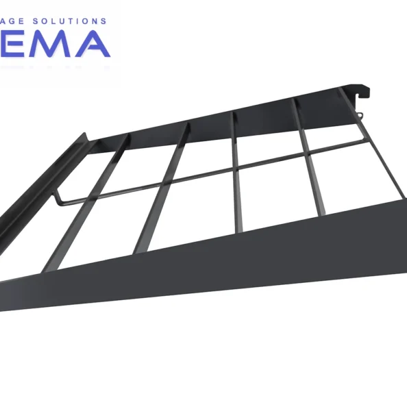 półki pochyłe na kosze