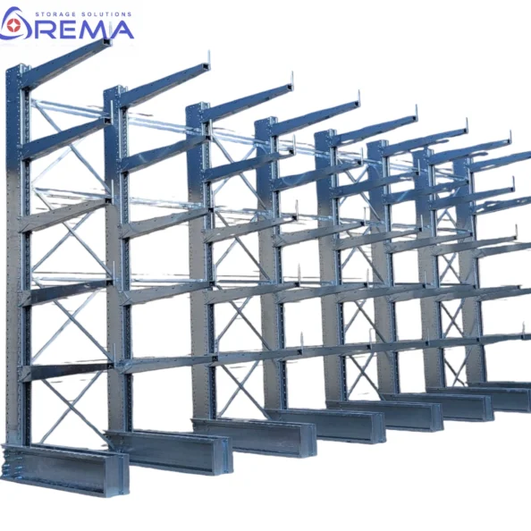 regał wspornikowy jednostronny ciężki