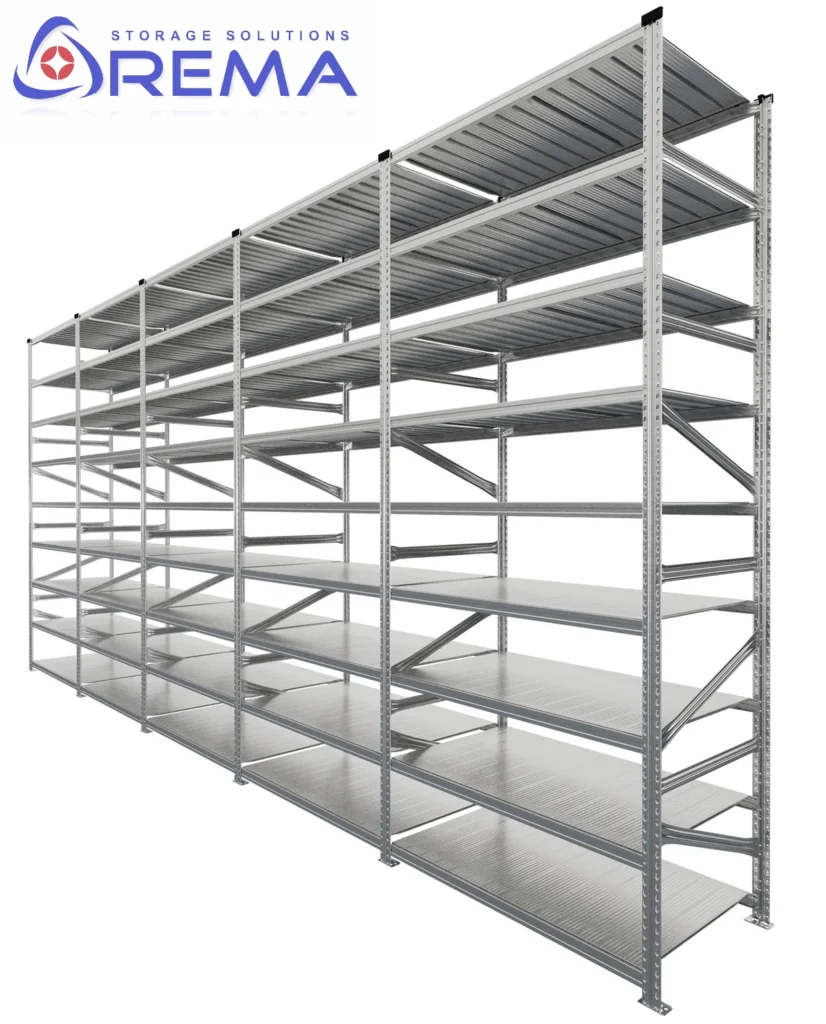 regał magazynowy ocynkowany ciąg