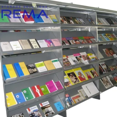 regał na czasopisma blanc