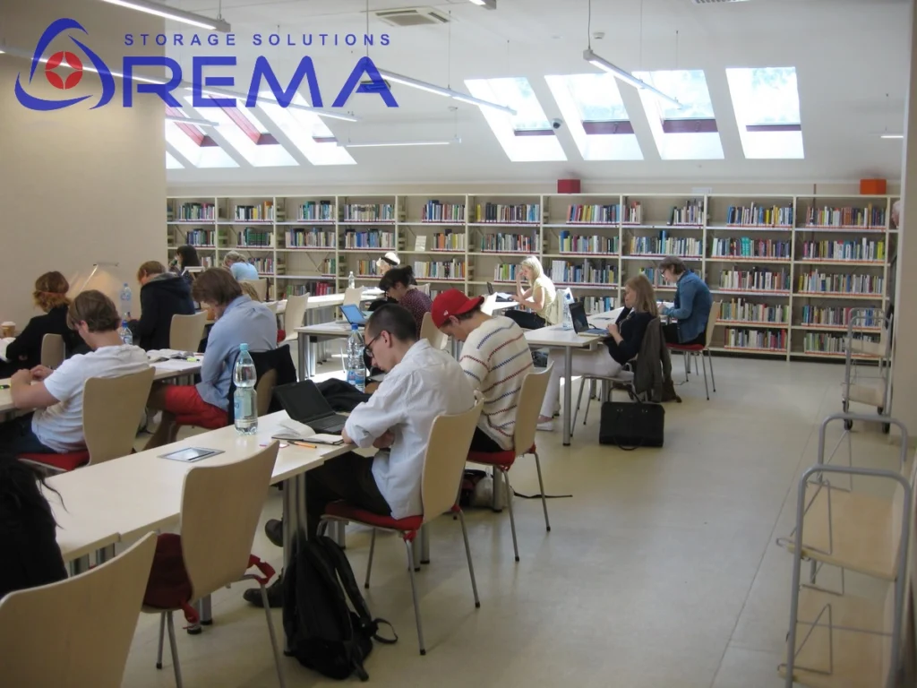 regały do biblioteki