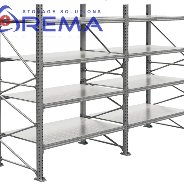 regał longspan ciężki ocynkowany