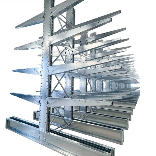 regały wspornikowe dwustronne ciężkie