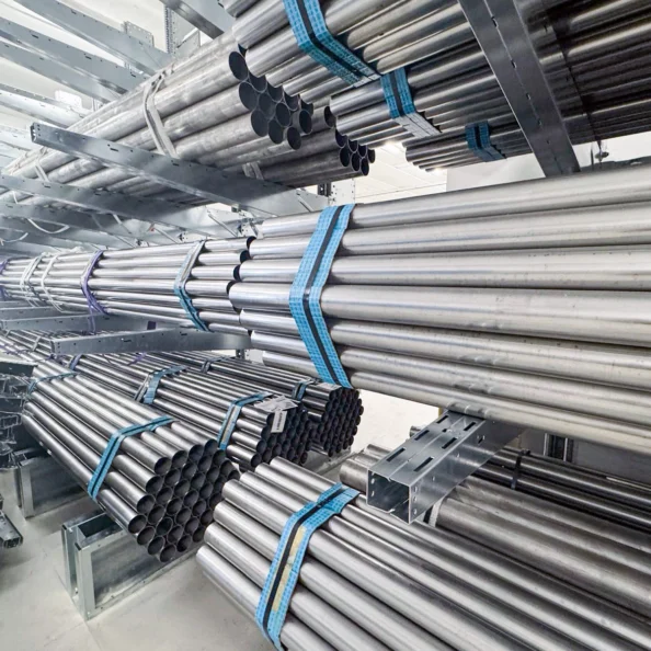 regały wspornikowe dwustronne ciężkie z rurami