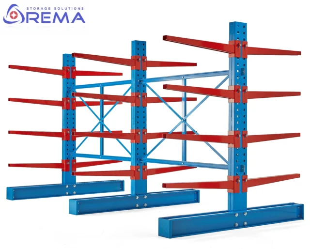 regał wspornikowy dwustronny