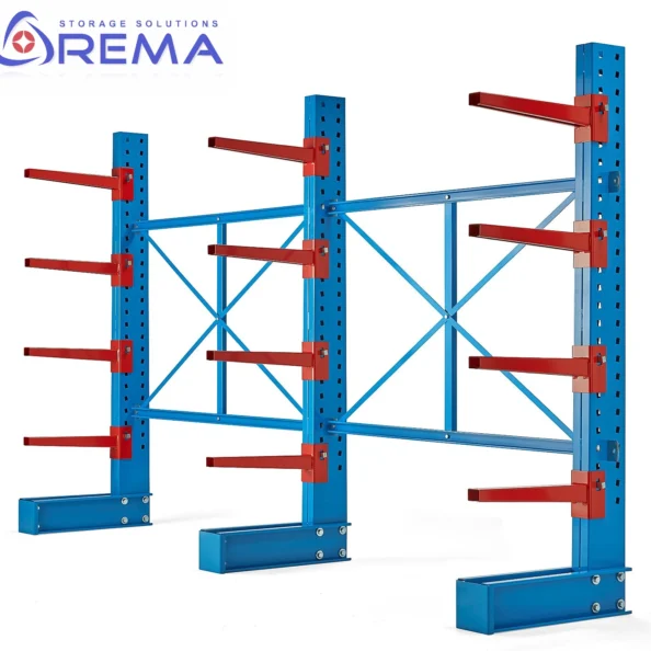 regał wspornikowy jednostronny