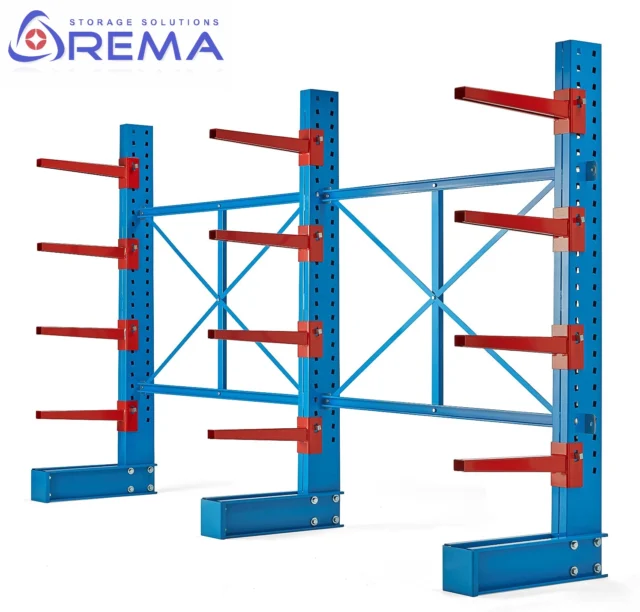 regał wspornikowy jednostronny