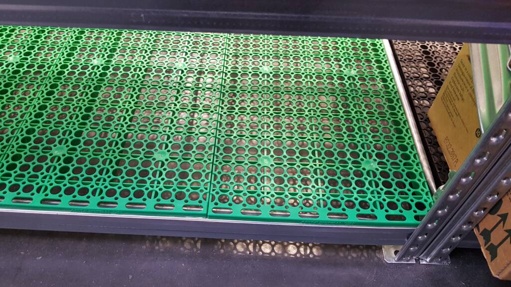 regały perforowane PCV