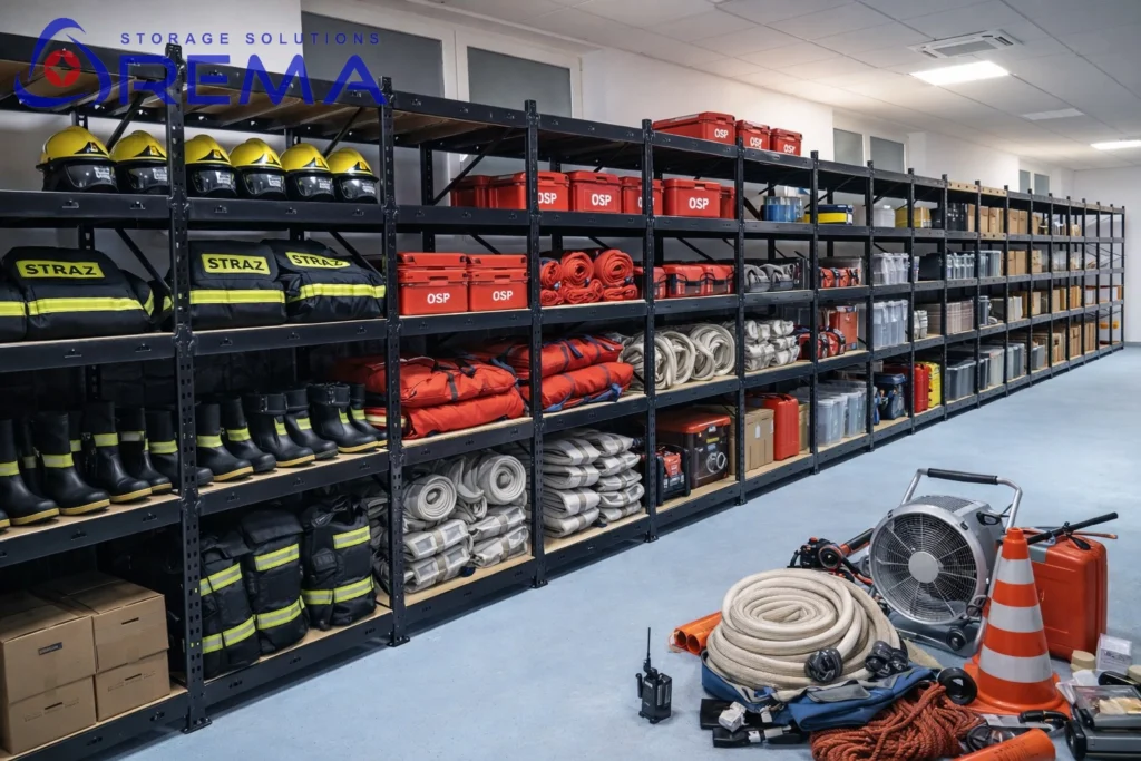 regały dla OSP