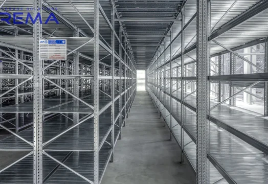 ocynkowane regały magazynowe półkowe