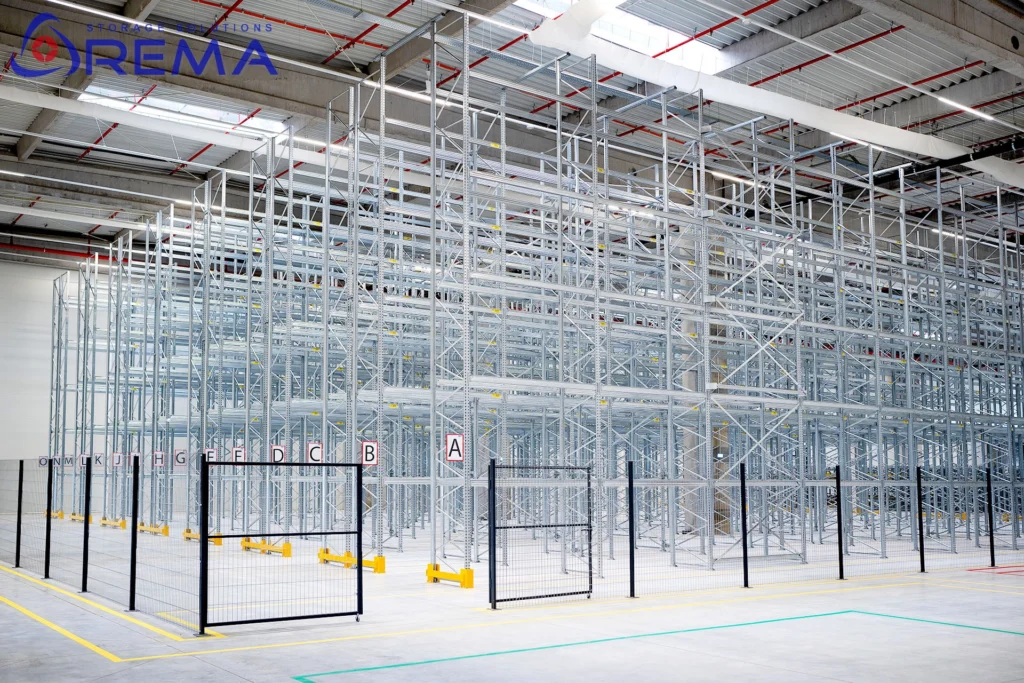 ocynkowane paletowe regały na zamówienie