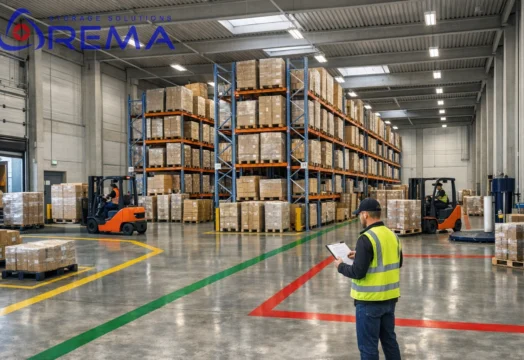 Mapa przepływu towaru magazyn