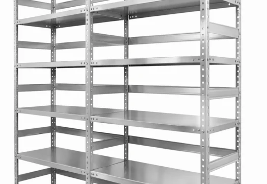 regały na wymiar, nierdzewne skręcane