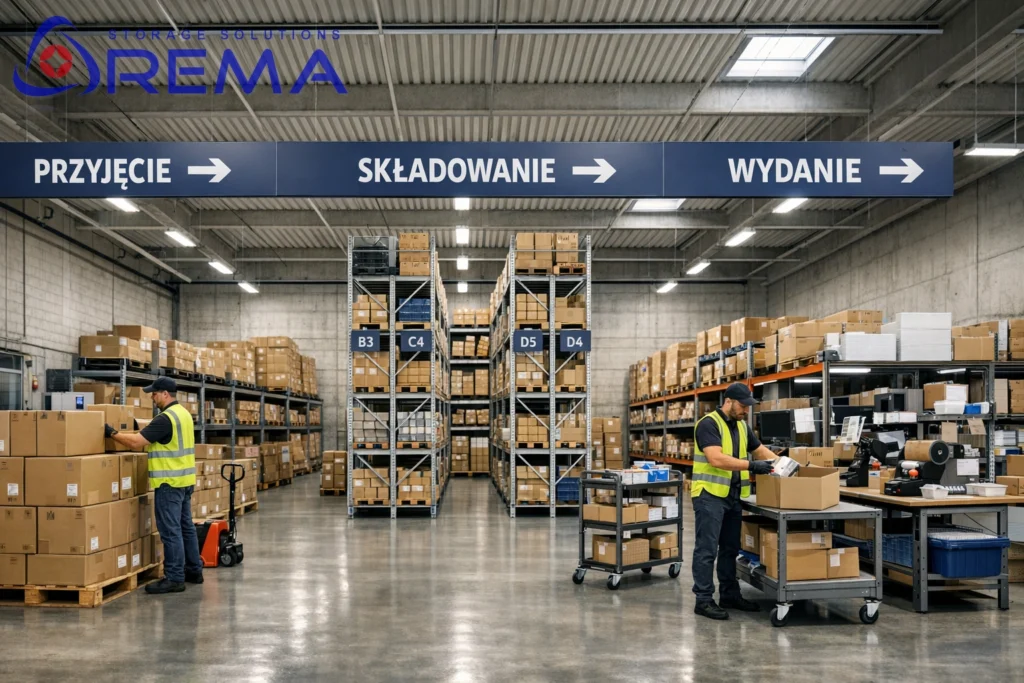 strefowanie magazynu